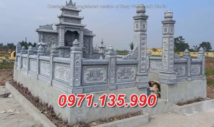 Mẫu lăng mộ đá để tro cổ đẹp bán tại đồng tháp - nghĩa trang đá